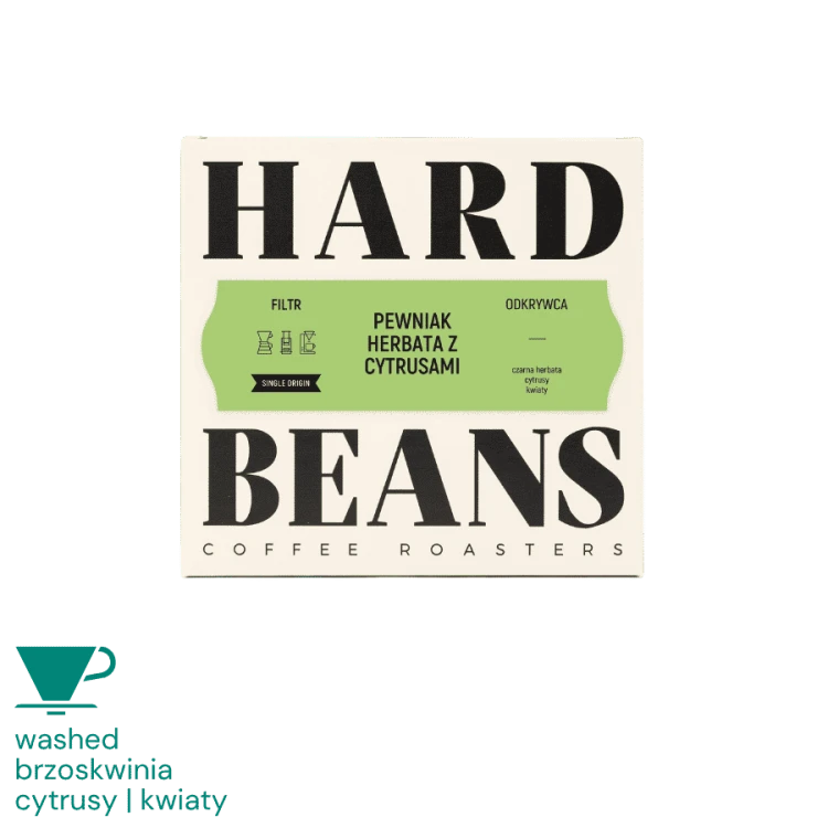 Hard Beans Blend Pewniak herbata z cytrusami 250 g | CoffeeLove