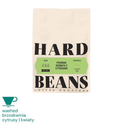 Hard Beans Blend Pewniak herbata z cytrusami 1 kg | CoffeeLove