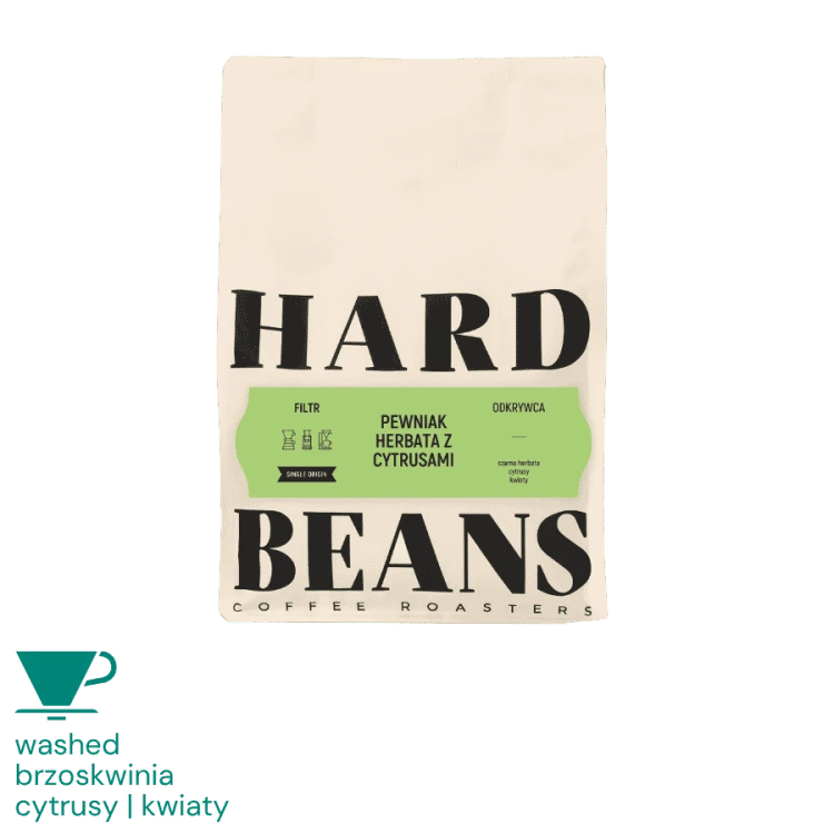 Hard Beans Blend Pewniak herbata z cytrusami 1 kg | CoffeeLove
