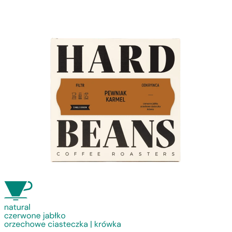 Hard Beans Brazylia Pewniak Karmel 250 g | CoffeeLove