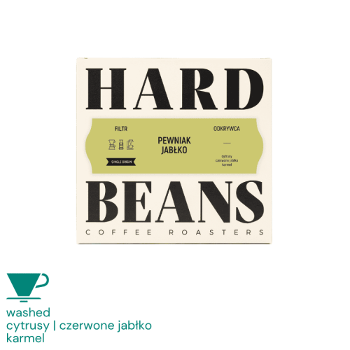 Hard Beans Kolumbia Pewniak Jabłko filter 250 g | CoffeeLove