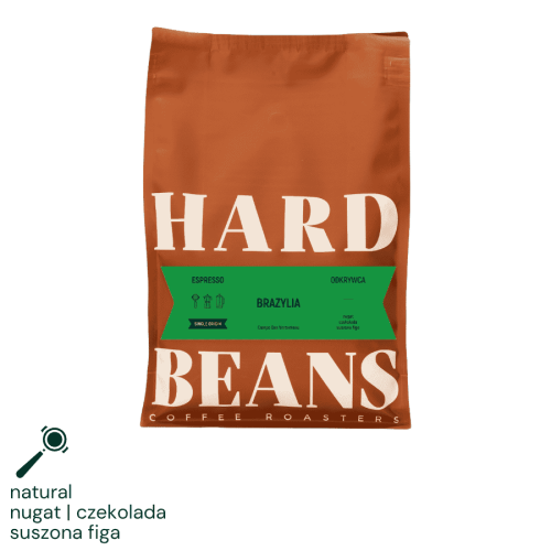 Hard Beans Brazylia Campo Das Vertentes 1 kg | CoffeeLove