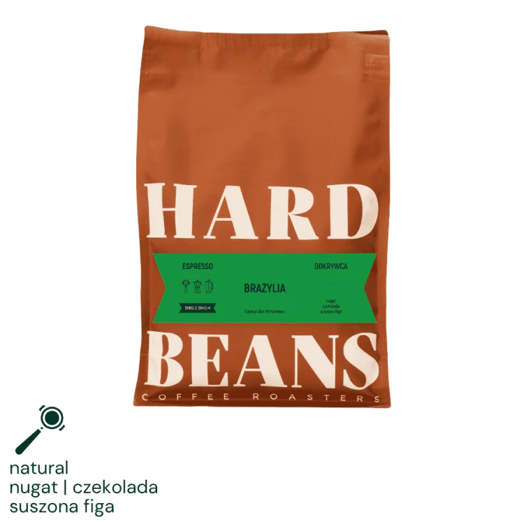 Hard Beans Brazylia Campo Das Vertentes 1 kg | CoffeeLove