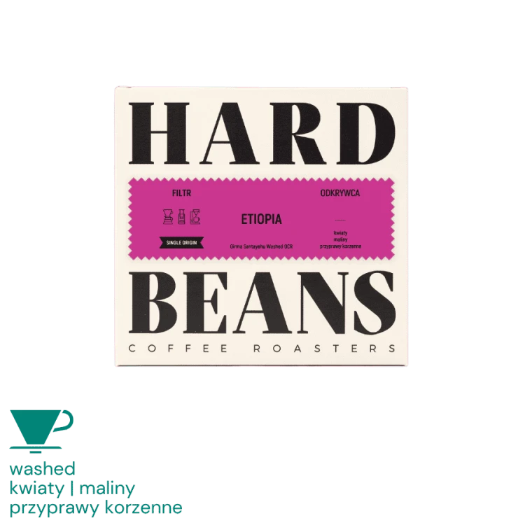 Hard Beans Etiopia Odkrywca Girma Sentayehu filter 250 g | CoffeeLove