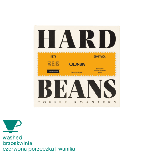 Hard Beans Kolumbia Odkrywca Carambolo Estate filter 250 g | CoffeeLove
