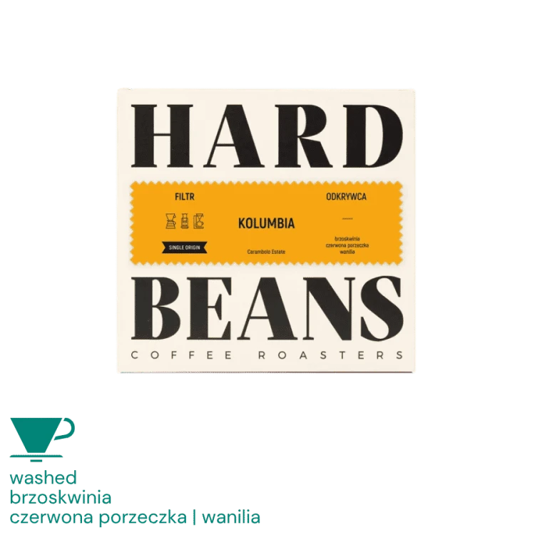 Hard Beans Kolumbia Odkrywca Carambolo Estate filter 250 g | CoffeeLove