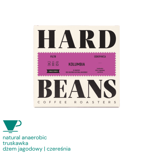 Hard Beans Kolumbia Odkrywca El Rancho Red Bourbon filter 200 g | CoffeeLove