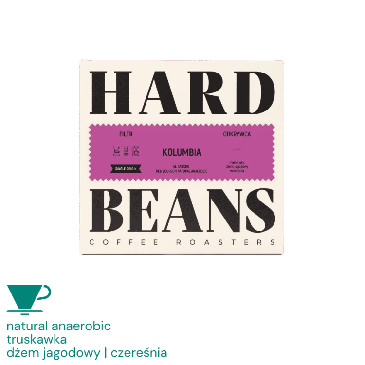 Hard Beans Kolumbia Odkrywca El Rancho Red Bourbon filter 200 g | CoffeeLove