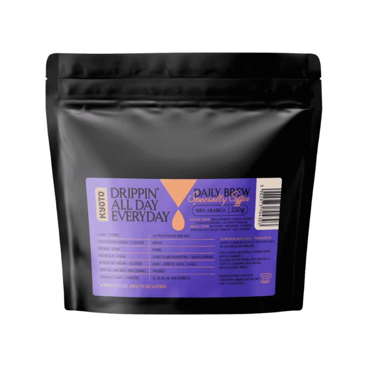 Kyoto Drippin' All Day Everyday Kenia filtr 250g | CoffeeLove