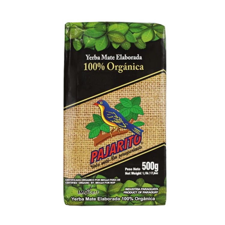 Yerba mate Pajarito Organica 500g | CoffeeLove