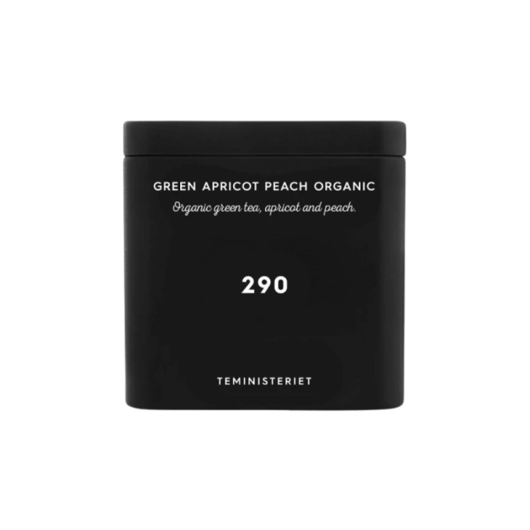 Teministeriet 290 Green Apricot Peach Organic 100g | CoffeeLove