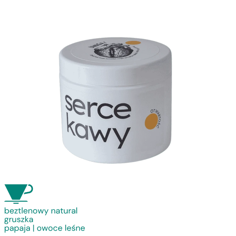 Serce Kawy Kostaryka Otwartość filter 250 g | CoffeeLove