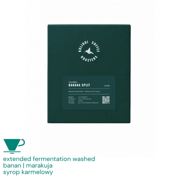 Kolibri Kolumbia Banana Split filter 250 g | CoffeeLove