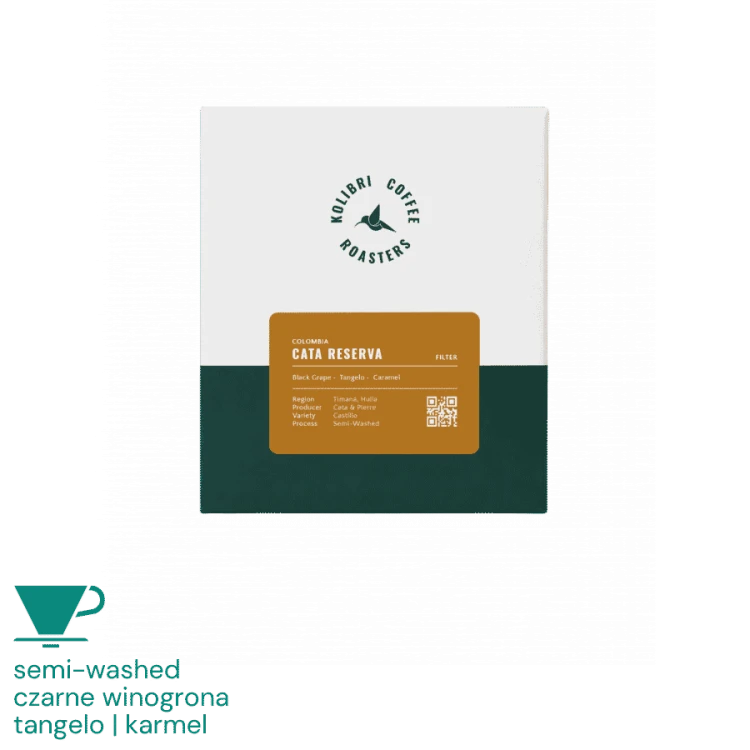 Kolibri Kolumbia Cata Reserva filter 250 g | CoffeeLove