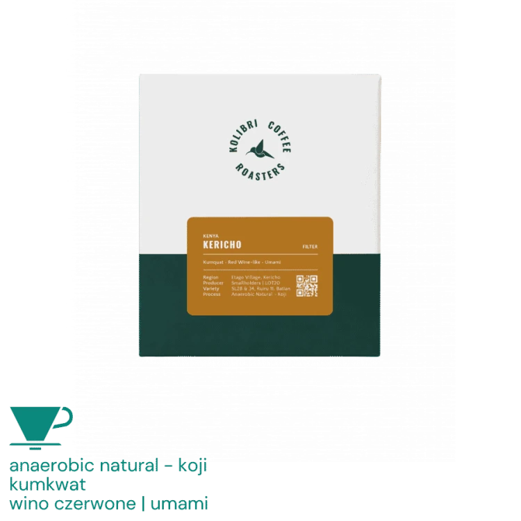 Kolibri Kenia Kericho filter 250 g | CoffeeLove