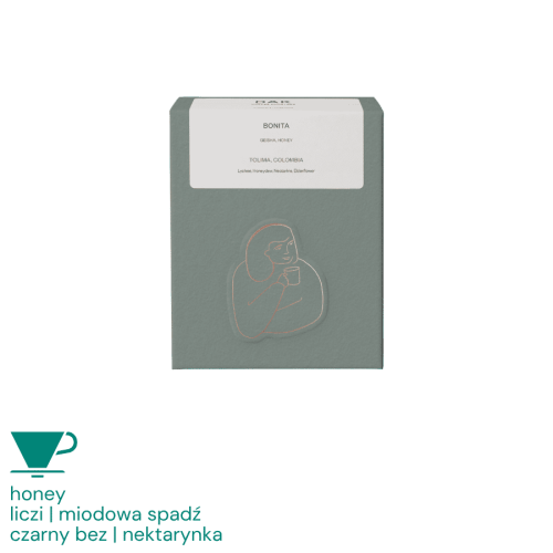 DAK Kolumbia Bonita filter 125 g | CoffeeLove