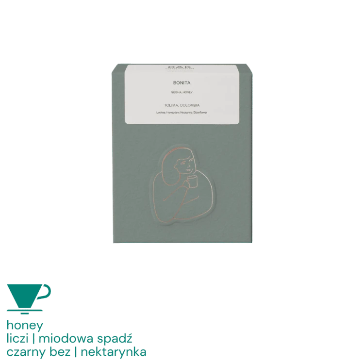 DAK Kolumbia Bonita filter 125 g | CoffeeLove
