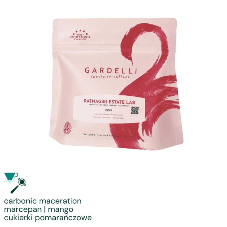 Gardelli India Ratnagiri Estate Lab 250 g | CoffeeLove
