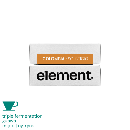 element. Kolumbia Solaticio filter 100 g | CoffeeLove