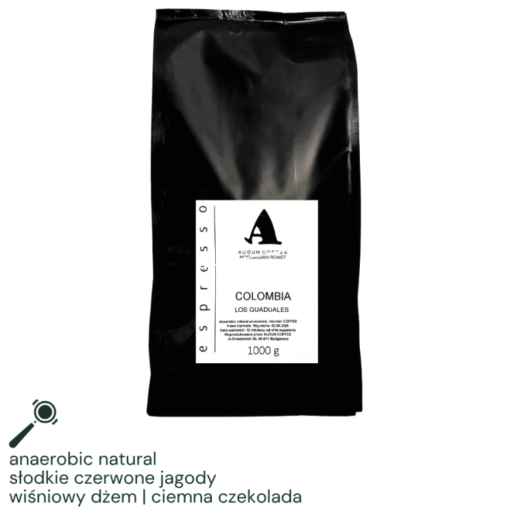 Audun Kolumbia Los Guaduales 1 kg | CoffeeLove