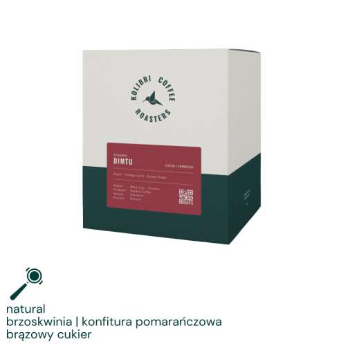 Kolibri Etiopia Dimtu filter 250 g | CoffeeLove