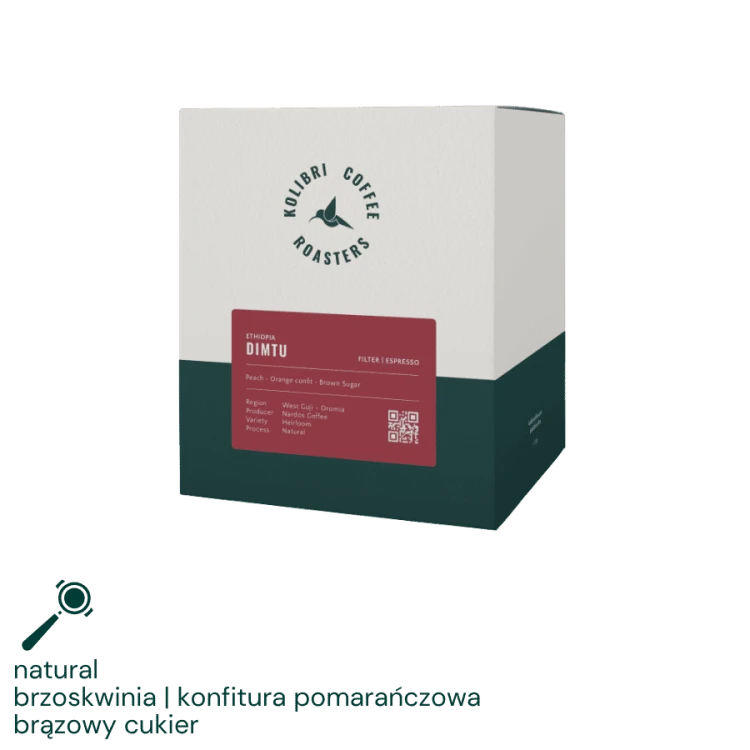 Kolibri Etiopia Dimtu filter 250 g | CoffeeLove