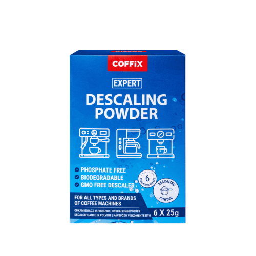 Coffix Proszek odkamieniający EXPERT 6x25g | CoffeeLove