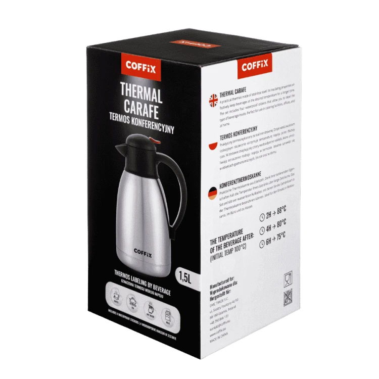 Coffix Termos konferencyjny Thermal Carafe 1,5 l | CoffeeLove