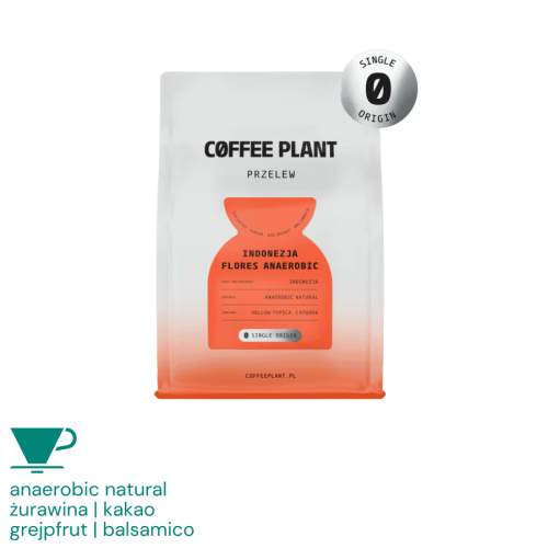 Coffee Plant Indonezja Flores Anaerobic filter 250 g | CoffeeLove