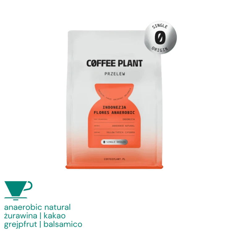 Coffee Plant Indonezja Flores Anaerobic filter 250 g | CoffeeLove