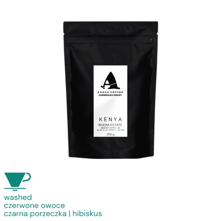 Audun Kenia Ruera Estate filter 250 g | CoffeeLove