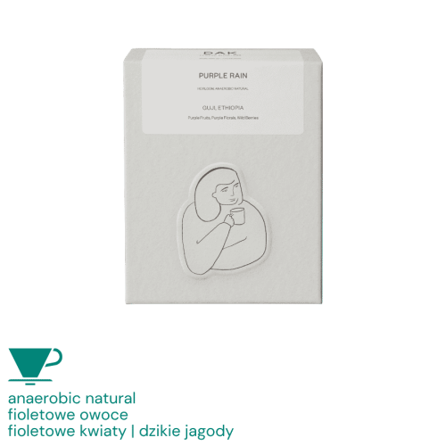 DAK Etiopia Purple Rain 250 g | CoffeeLove