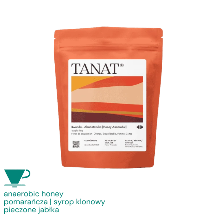 Tanat Coffee Rwanda Abadatezuka [Honey Anaerobic] filter 200 g | CoffeeLove