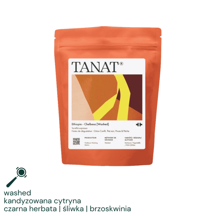 Tanat Coffee Etiopia Chelbesa [Washed] 200 g | CoffeeLove