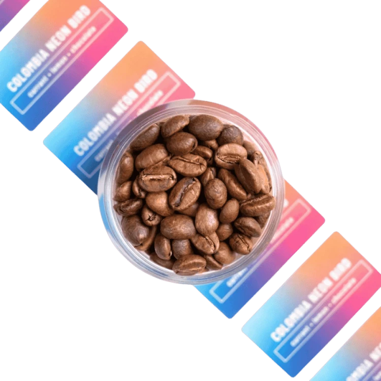 Roastains Kolumbia Neon Bird filter 250 g | CoffeeLove