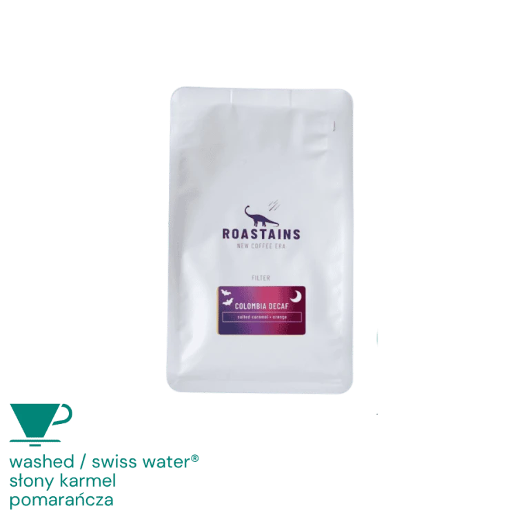 Roastains Kolumbia Decaf filter 250 g | CoffeeLove