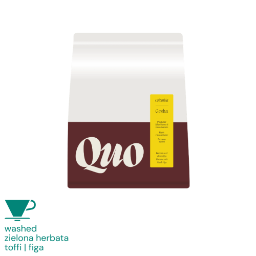 Quo Kolumbia Finca la Fuente Gesha filter 200 g | CoffeeLove