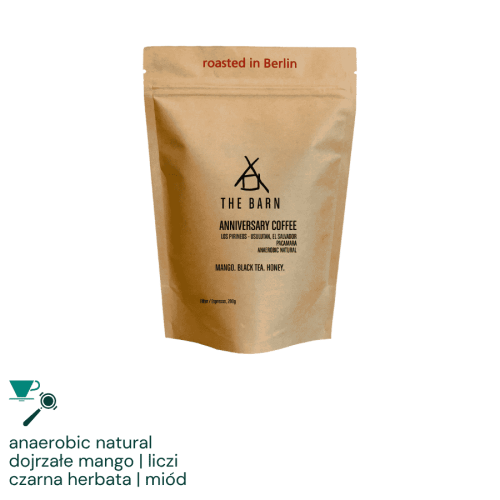 The Barn Salvador Anniversary Coffee omniroast 250 g | CoffeeLove