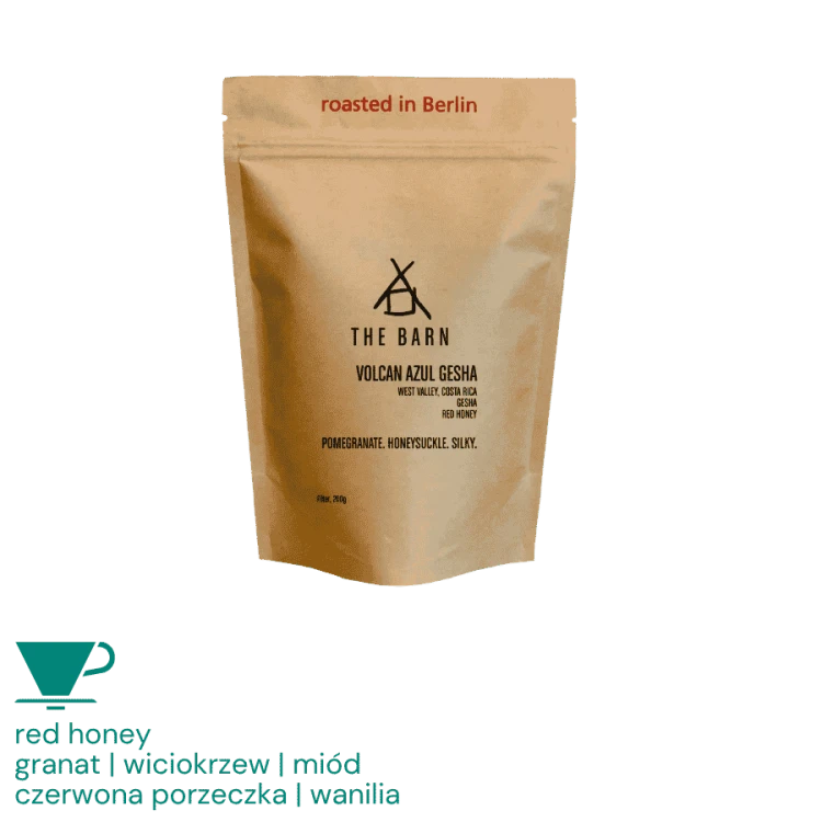 The Barn Kostaryka Volcan Azul Gesha filter 200 g | CoffeeLove