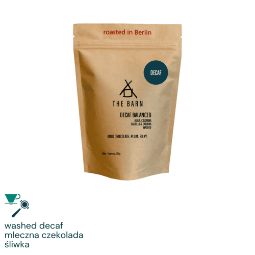 The Barn Kolumbia Decaf Balanced omniroast 250 g | CoffeeLove