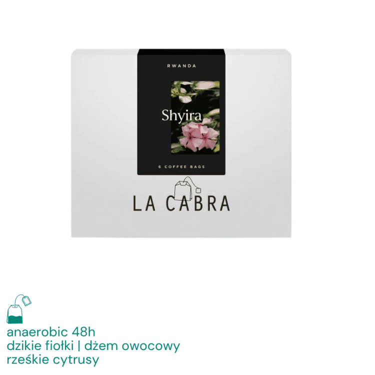 La Cabra Rwanda Shyira Single Serve 6 szt | CoffeeLove