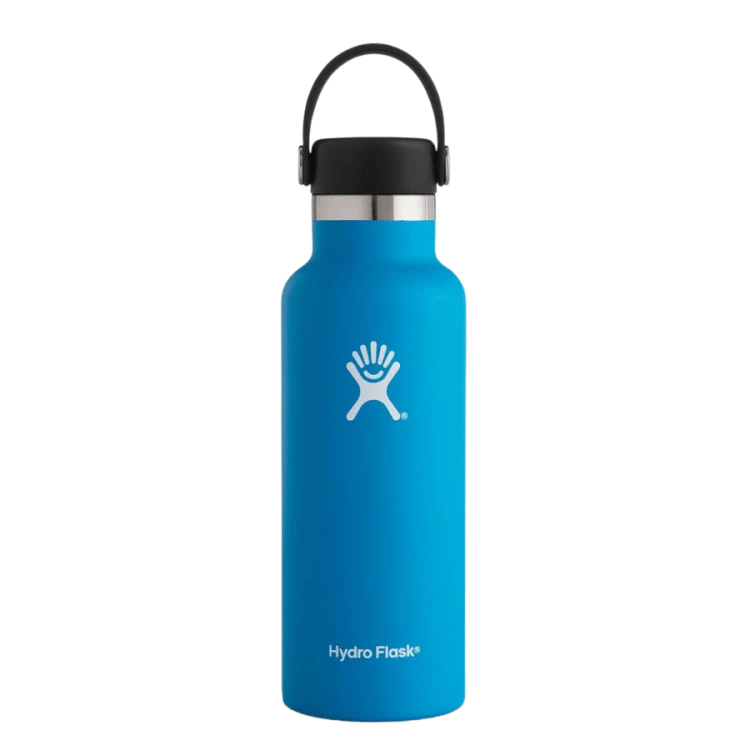Hydro Flask 532 ml  18 oz Standard Mouth Pacific | CoffeeLove
