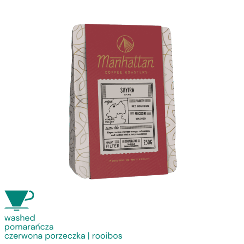 Manhattan Coffee Rwanda Shyira filter 250 g | CoffeeLove
