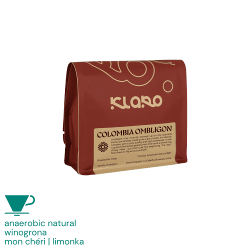 Klaro Kolumbia Ombligon La Cabaña filter 200 g | CoffeeLove