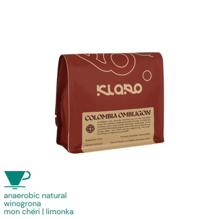 Klaro Kolumbia Ombligon La Cabaña filter 200 g | CoffeeLove