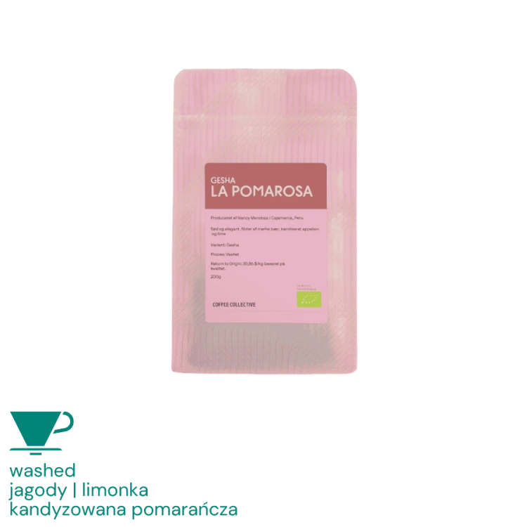 Coffee Collective Peru La Pomarosa Gesha filter 200 g | CoffeeLove