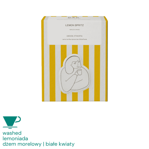 DAK Etiopia Lemon Spritz filter 200 g | CoffeeLove