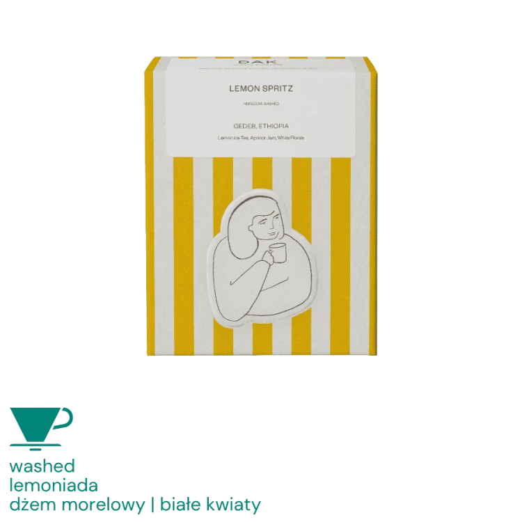 DAK Etiopia Lemon Spritz filter 200 g | CoffeeLove