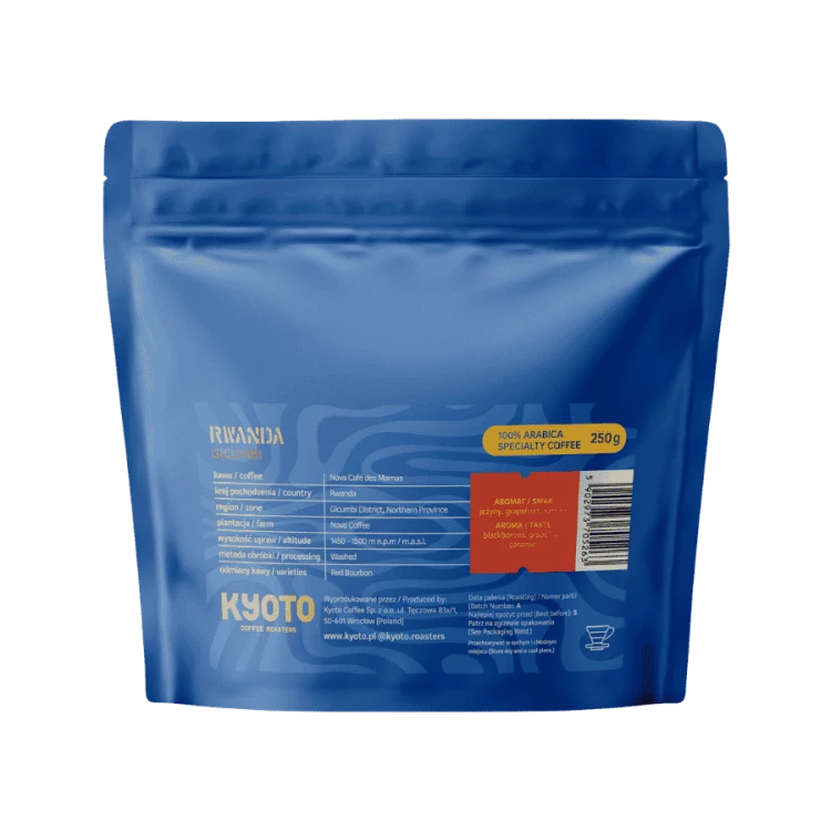Kyoto Rwanda Gicumbi filter 250 g | CoffeeLove