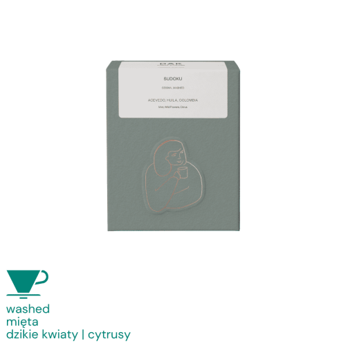 DAK Kolumbia Sudoku filter 125 g | CoffeeLove